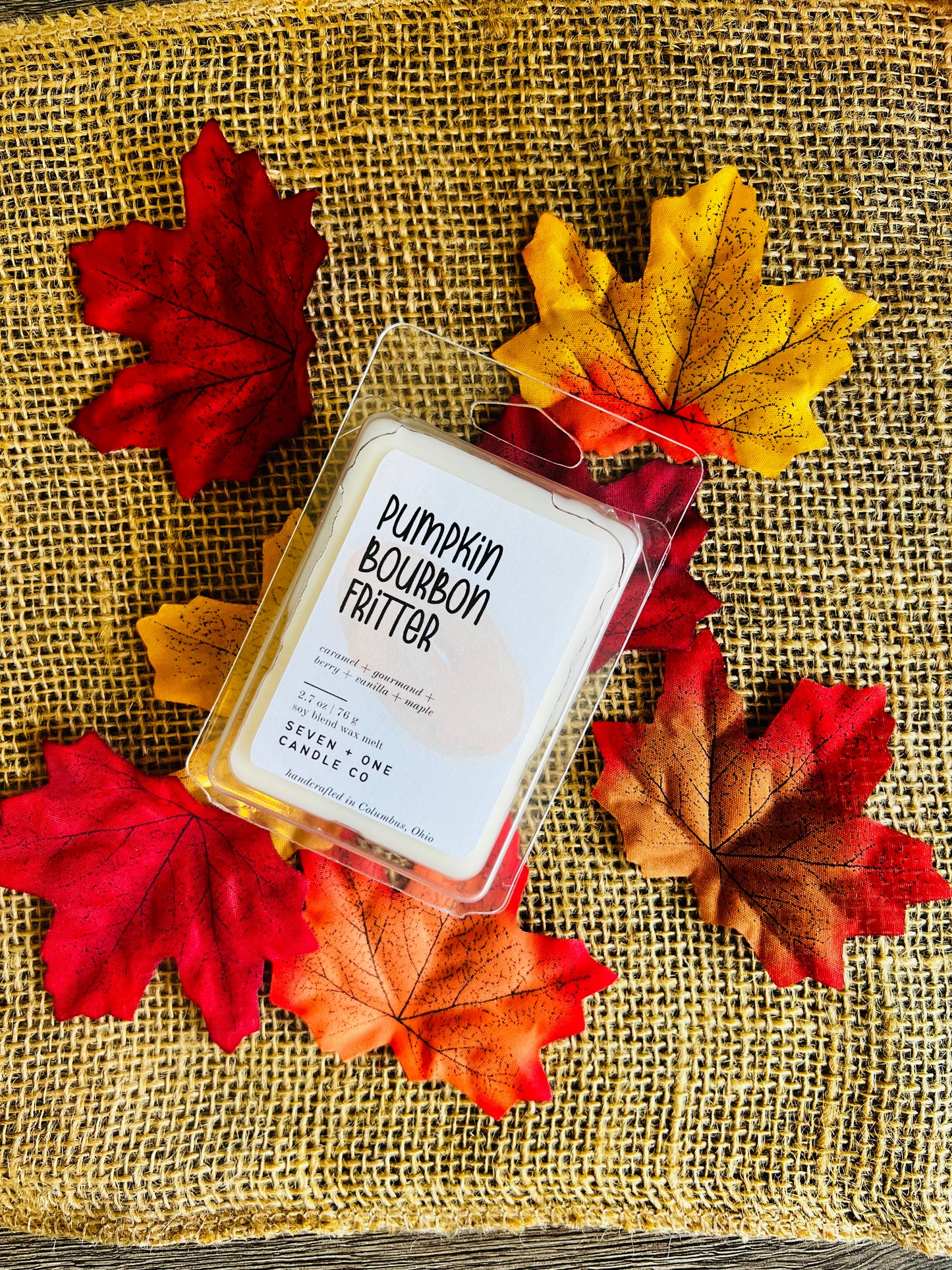 Pumpkin Bourbon Fritter Wax Melt