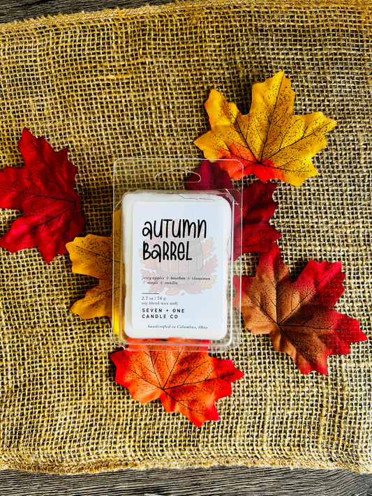 Autumn Barrel Wax Melt