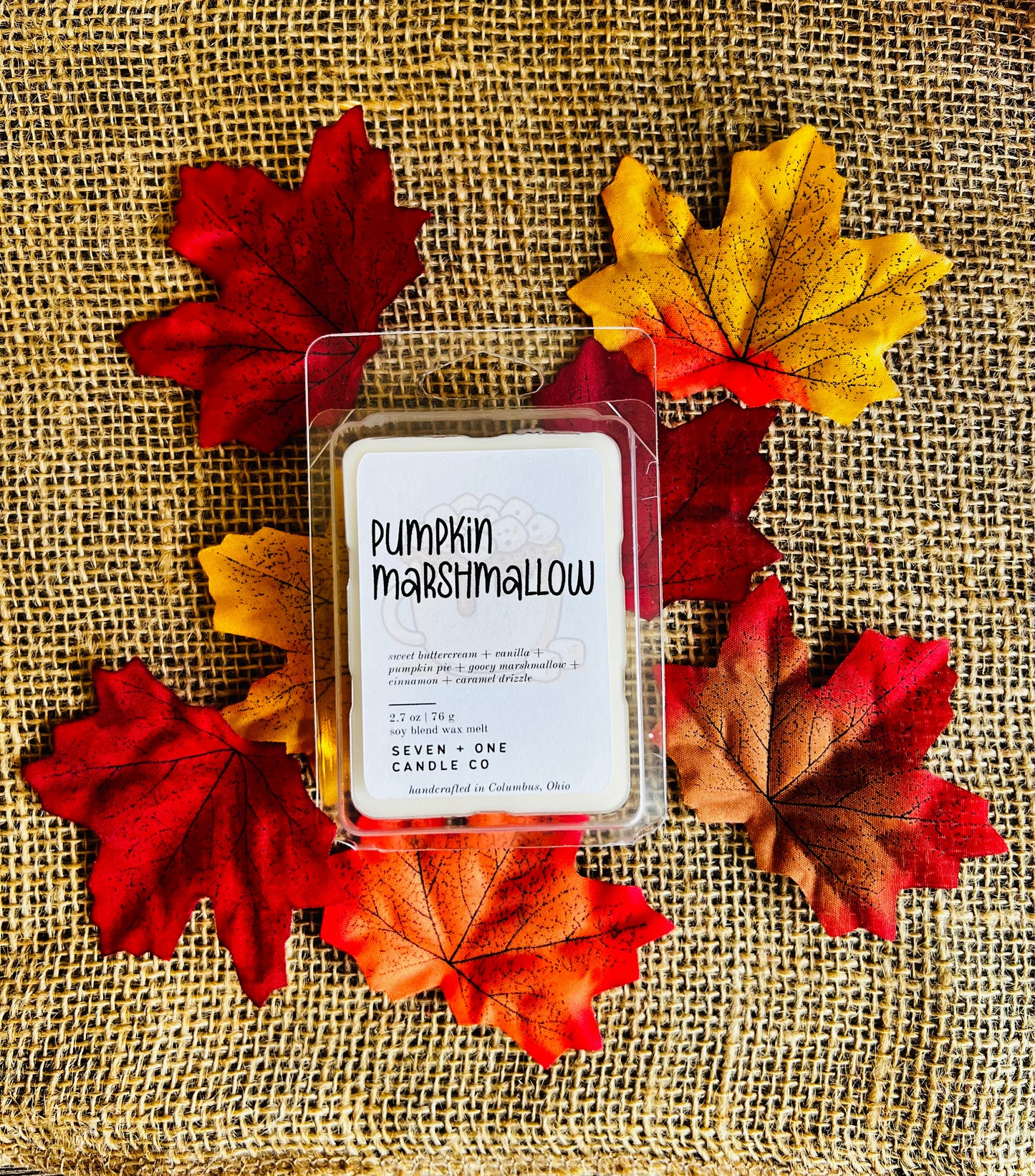 Pumpkin Marshmallow Wax Melt